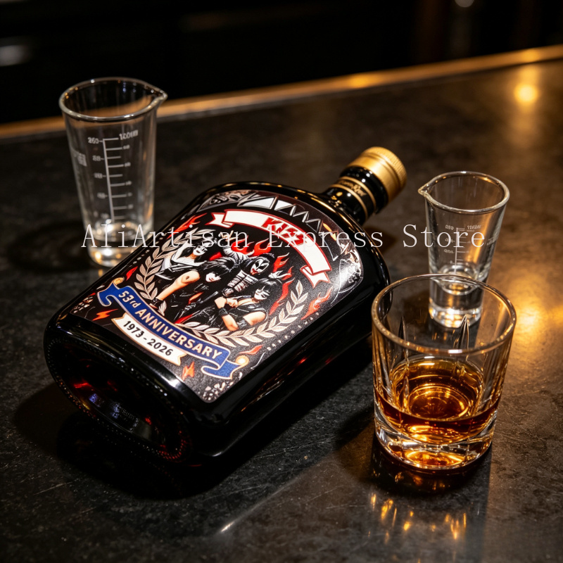 Rock‑Music Inspired Whiskey De - Vintage Collectible Liquor Bottles ulasan dan harga