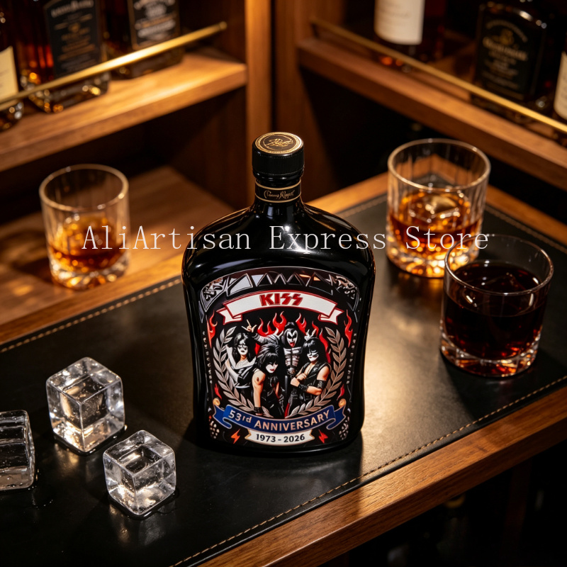 Rock‑Music Inspired Whiskey De - Vintage Collectible Liquor Bottles ulasan dan harga