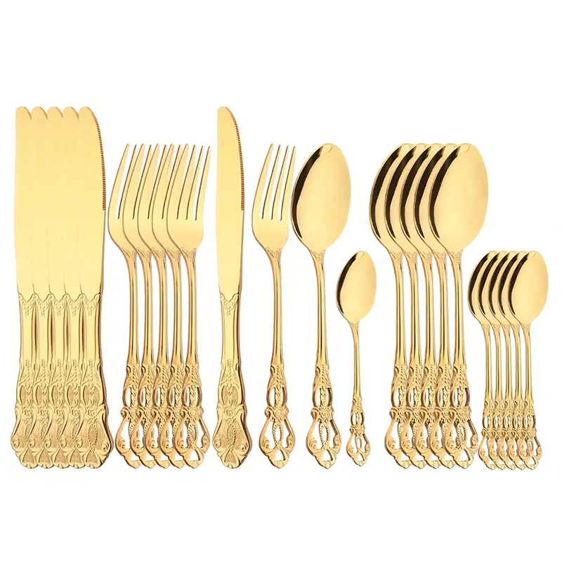 4/24pcs Elegant and Durable vi - Vintage Collectible Spoons ulasan dan harga