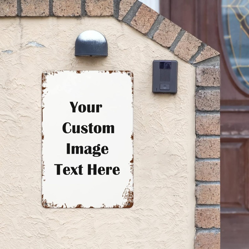 Custom Metal Tin Sign 1pc Pers - Vintage Collectible Plates ulasan dan harga