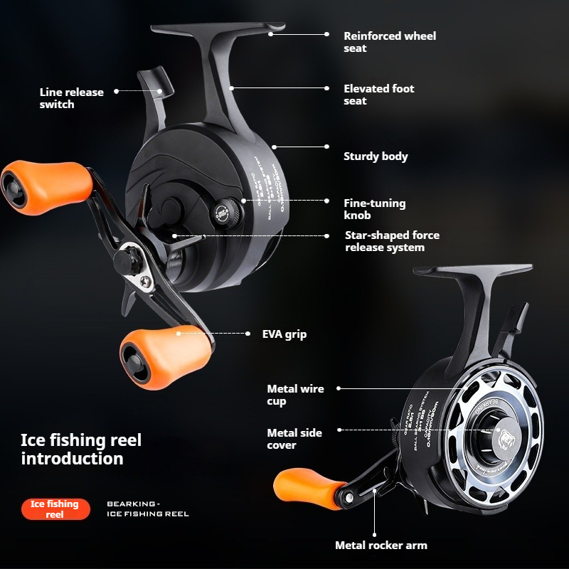Winter Ice Fishing Reel, Micro - Developing Tank Reel ulasan dan harga