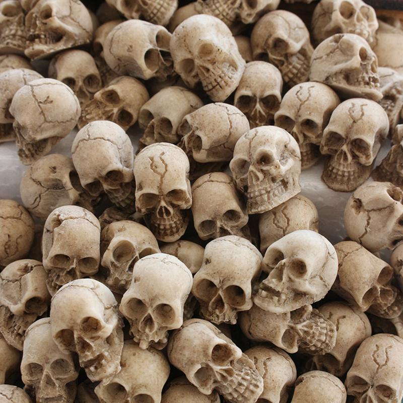 Mini Skull Figurines 20Pcs Col - Vintage Collectibles Store ulasan dan harga